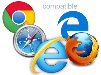 compatible con los navegadores actuales